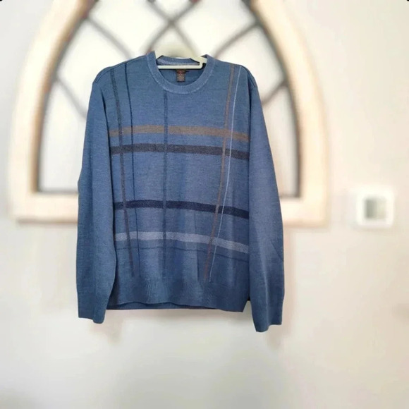 Dockers Blue Vintage inspired Crewneck Sweater Size Large - Picture 1 of 5